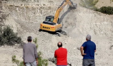 Mersin Mut’ta yapımı başlanan göletle tarımsal alanlar sulanacak