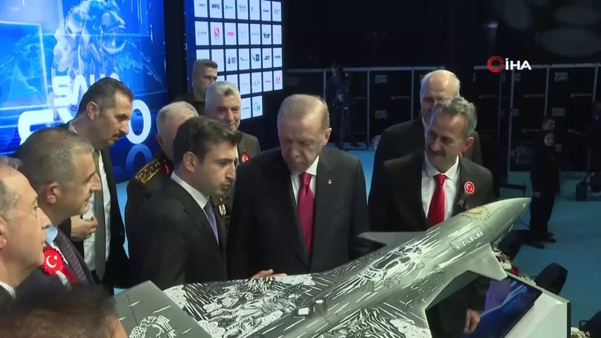 Cumhurbaşkanı Erdoğan, SAHA EXPO Fuarını Ziyaret Etti