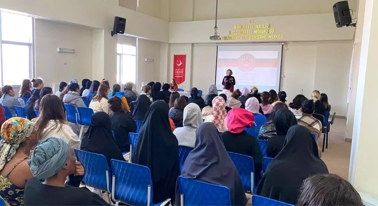 Kırklareli’nde Yabancı Kadınlara Şiddetle Mücadele Eğitimi