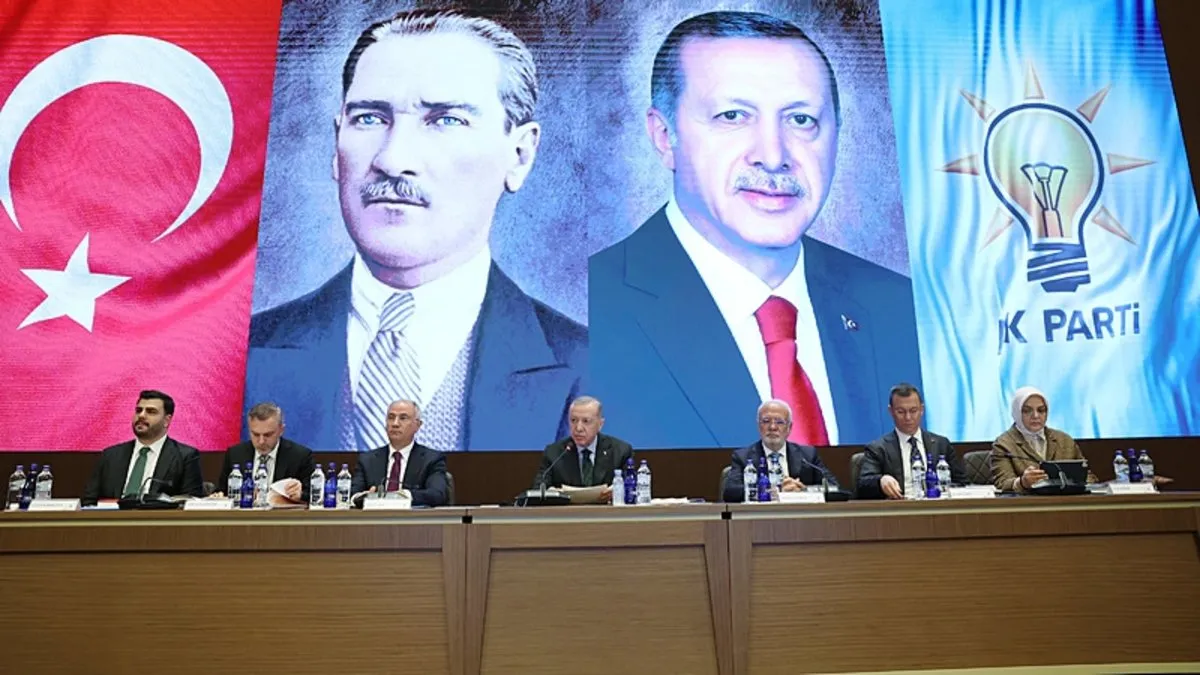 AK Parti MKYK toplantısı sona erdi