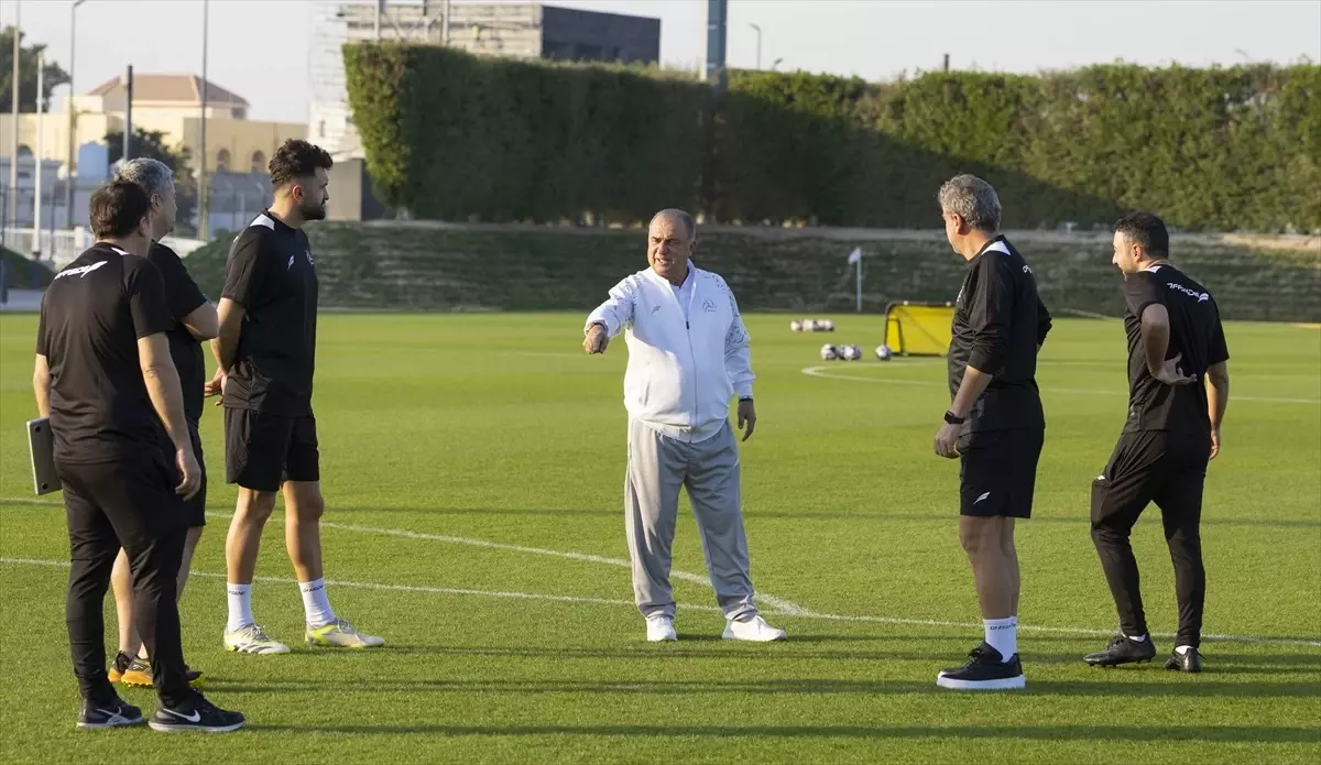 Fatih Terim Al-Shabab’da İlk Antrenmanını Yaptı