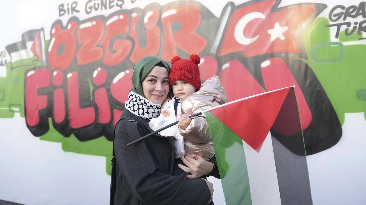 Diriliş İstanbul! Galata’dan dünyaya yükselen ses: Gazze’ye destek Aksa’ya selam