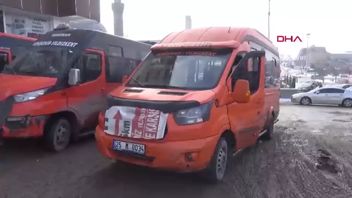 Erzurum’da Minibüs Şoförü Sosyal Medyayı Yasakladı